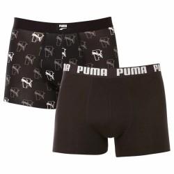 Bóxer de Hombre Puma Cat Aop 2 Unidades Negro