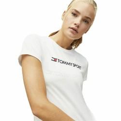 Camiseta de Manga Corta Hombre Tommy Hilfiger Logo Chest Blanco