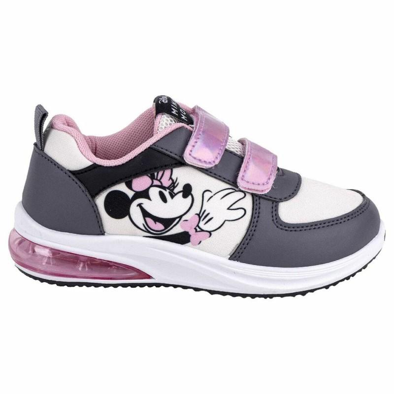 Zapatillas Deportivas con LED Minnie Mouse Velcro