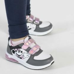 Zapatillas Deportivas con LED Minnie Mouse Velcro