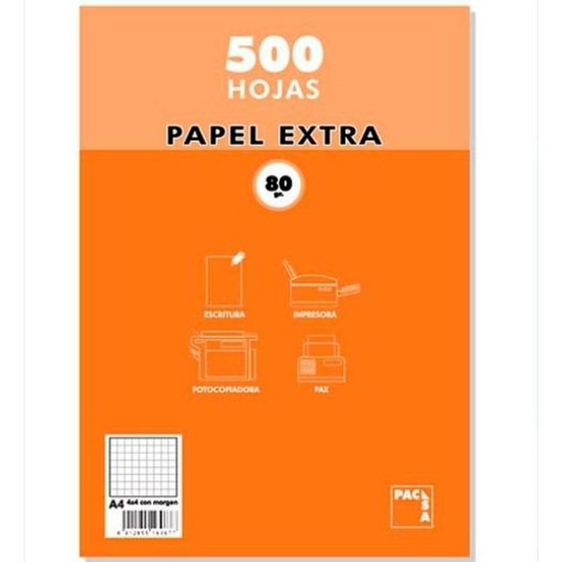 Papel para Imprimir Pacsa 500 Hojas Blanco A4