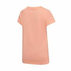 Camiseta de Manga Corta Mujer New Balance Essentials Stacked Rosa