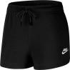 Pantalones Cortos Deportivos para Mujer Nike Essential  Negro