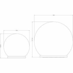 Aplique de Pared Galix Ø 15 cm