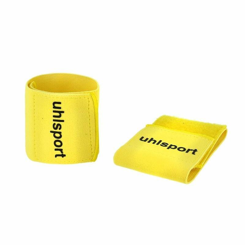 Tobillera Kempa Shinguard Fastener Balonmano 6,5 cm Amarillo Talla única