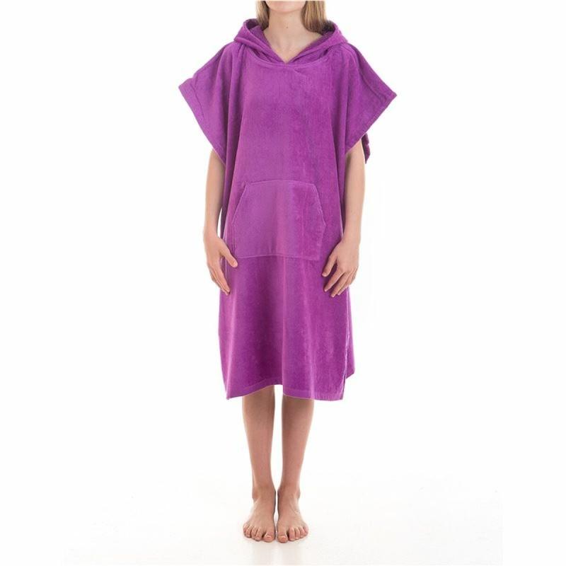 Poncho Secaneta Surfers Talla única Morado