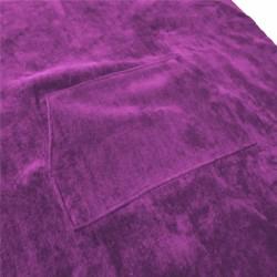 Poncho Secaneta Surfers Talla única Morado