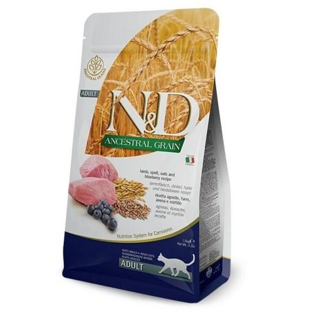 Comida para gato Farmina N&D Adulto Arándano Cordero 1,5 Kg