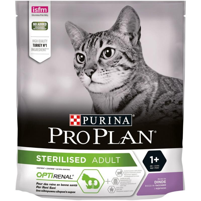 Comida para gato Purina Sterilised Adult Adulto Pavo 400 g