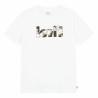 Camiseta Levi's Camo Poster Logo Bright Blanco