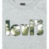 Camiseta Levi's Camo Poster Logo Gray Gris