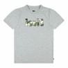 Camiseta Levi's Camo Poster Logo Gray Gris