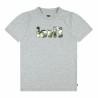 Camiseta Levi's Camo Poster Logo Gray 60731 Gris