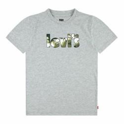 Camiseta Levi's Camo Poster Logo Gray 60731 Gris