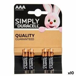 Pilas Alcalinas LR03 DURACELL (10 Unidades)