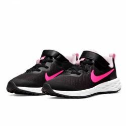 Zapatillas Deportivas Infantiles Nike REVOLUTION 6 DD1095 007 Negro