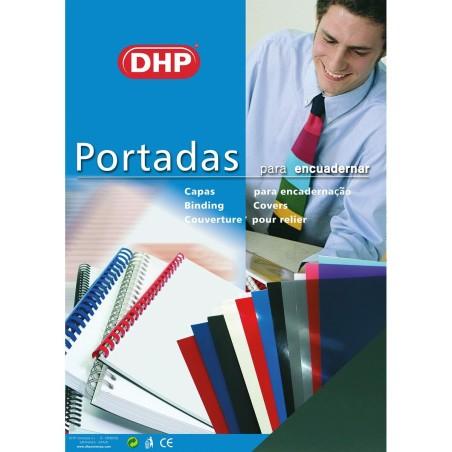 Portadas de encuadernación DHP Verde A4 Polipropileno 100 Piezas