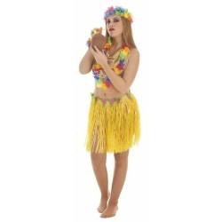 Disfraz para Adultos Hawaiana M/L (3 Piezas)