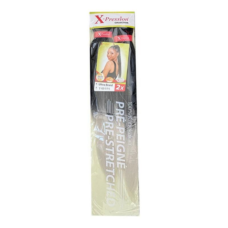 Extensiones para el Pelo Pre-Peigne X-Pression Nº T1B/60S (1X2)