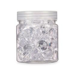 Piedras Decorativas Diamante 150 g Transparente (16 Unidades)