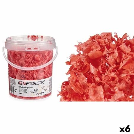 Viruta Decorativa 1,4 L Coral (6 Unidades)