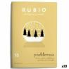 Cuaderno de matemáticas Rubio Nº 13 A5 Español 20 Hojas (10 Unidades)