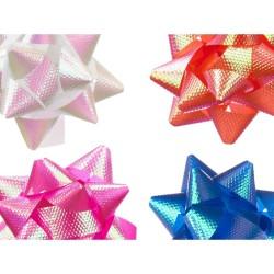 Lazos Brillo Pastel 4 cm PVC (12 Unidades)