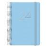 Agenda GLOSS DOHE 2024 Anual Azul 12,5 x 18 cm