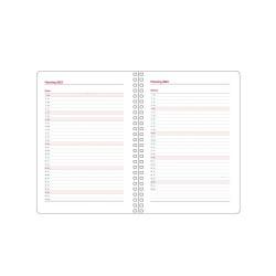 Agenda GLOSS DOHE 2024 Anual Morado 12,5 x 18 cm