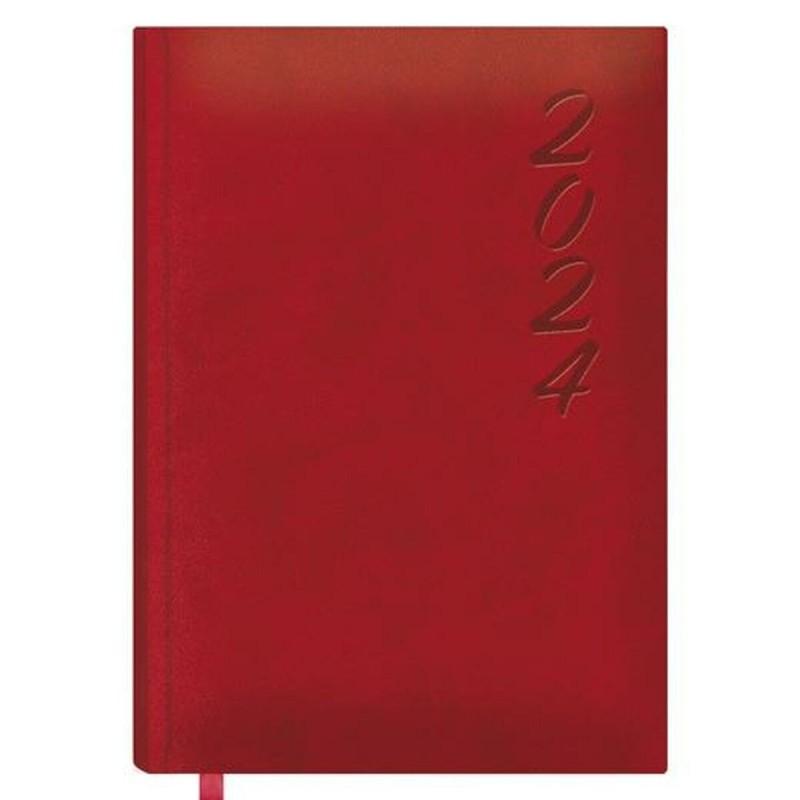 Agenda BRASILIA  DOHE 2024 Anual Rojo 15 x 21 cm