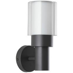 Aplique de Pared Brilliant 8 W Negro Antracita Metal