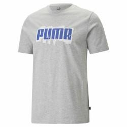 Camiseta de Manga Corta Hombre Puma Graphics Wordin Light