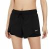 Pantalones Cortos Deportivos para Mujer DF FLX ESS 2-IN-1 Nike Negro