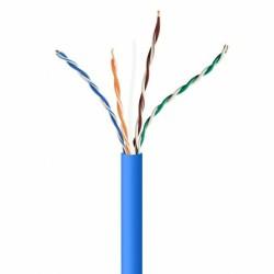 Cable de Red Rígido FTP Categoría 5e GEMBIRD UPC-5004E-SOL-B Azul 305 m
