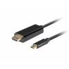 Cable USB C a HDMI Lanberg CA-CMHD-10CU-0030-BK