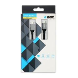 Cable USB C Ibox IKUMTC31G2 Negro 0,5 m