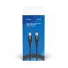 Cable USB C Savio CL-159 Negro 1 m