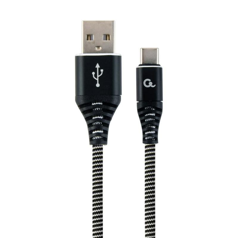 Cable Micro USB 2.0 B a USB C GEMBIRD CC-USB2B-AMCM-2M-BW Negro 2 m