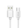 Cable USB A a USB C Savio CL-168 Blanco 3 m