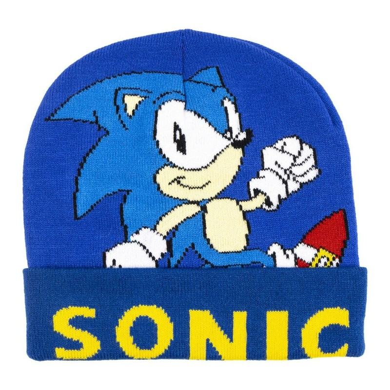 Gorro Infantil Sonic Azul (Talla única)