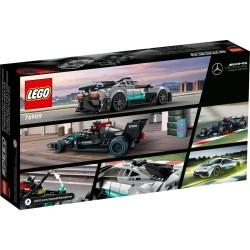 Playset Lego Speed Champions: Mercedes-AMG F1 W12 E Performance & Mercedes-AMG Project One 76909