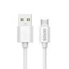 Cable USB a micro USB Savio CL-167 Blanco 3 m