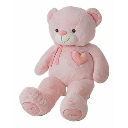 Peluche Valentin Rosa Oso 75 cm