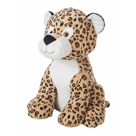 Peluche Jon Leopardo Marrón 80 cm