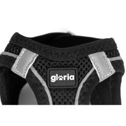 Arnés para Perro Gloria Trek Star 27-28 cm 31-34,6 cm Negro XS