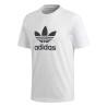 Camiseta de Manga Corta Hombre Adidas TREFOIL TEE IB7420  Blanco