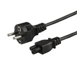 Cable de Alimentación Savio CL-81 Negro H03VV-F IEC C5 1,8 m