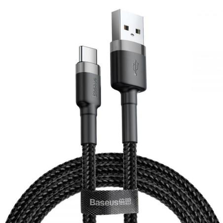 Cable USB A a USB C Baseus CATKLF-CG1 Gris 2 m