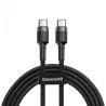 Cable USB C Baseus Cafule Negro Negro/Gris 1 m