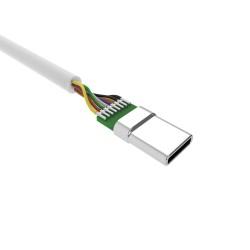 Cable USB-C a USB Silicon Power SP1M0ASYLK10AC1W Blanco 1 m